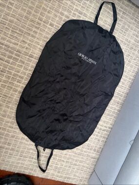 Giorgio Armani Black Travel Garment Cover